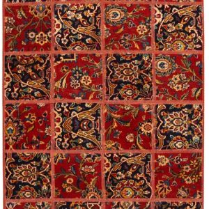 قالیچه تیکه دوزی فارس (100×150) سانتیمتر